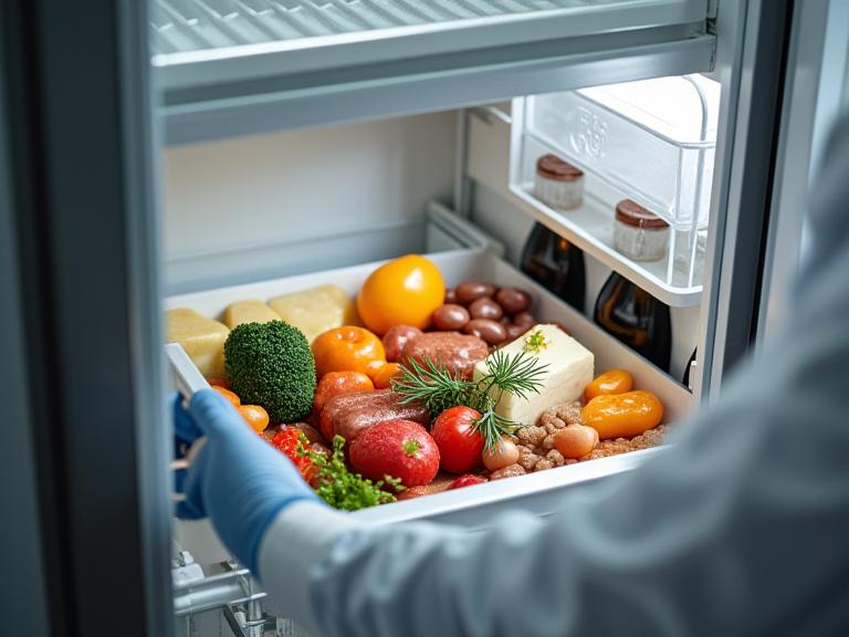 Transporte refrigerado alimentos gourmet